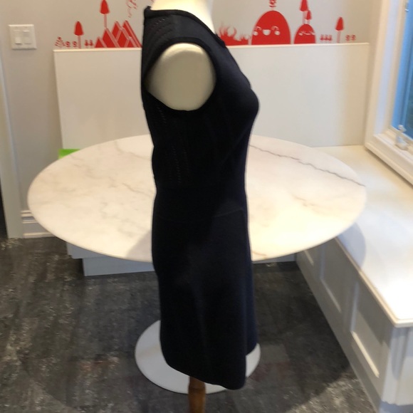 NWT DVF ink wool blend knit body con sleeveless. M - Picture 5 of 8